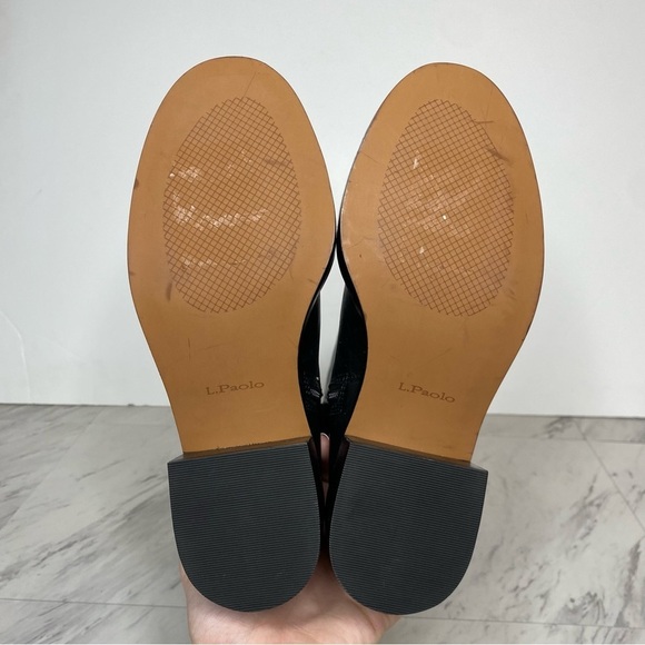 New! Linea Paolo Kamile Black Wide Calf Riding Boot 6M - Picture 14 of 15